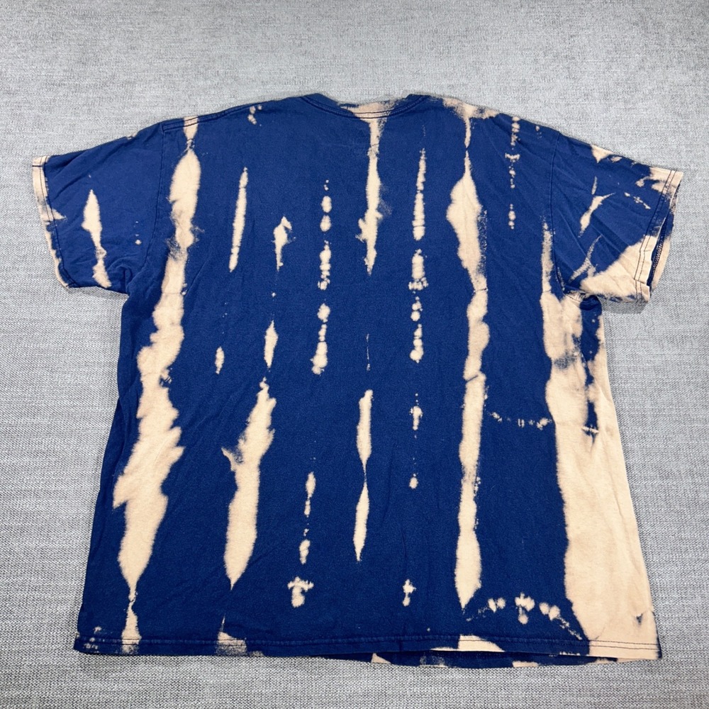 Majestic St. Louis Cardinals T-Shirt Mens XL Blue Excellent Bleach Tie Dye‎ MLB - Picture 2 of 8